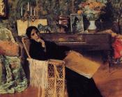 威廉梅里特查斯 - In The Studio c1892